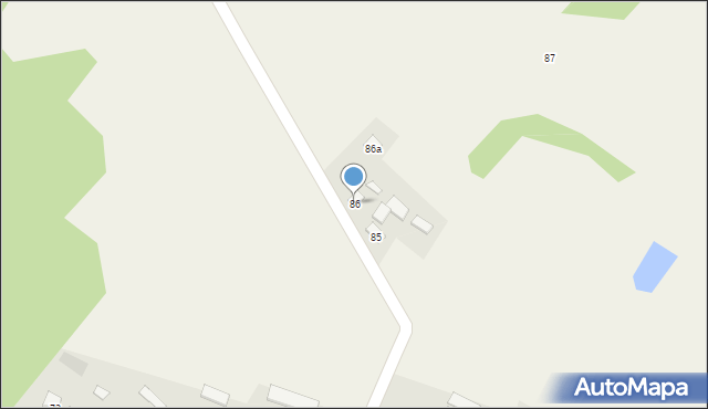 Podlesie, Podlesie, 86, mapa Podlesie