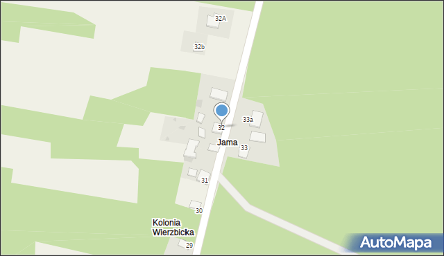 Podlesie, Podlesie, 32, mapa Podlesie