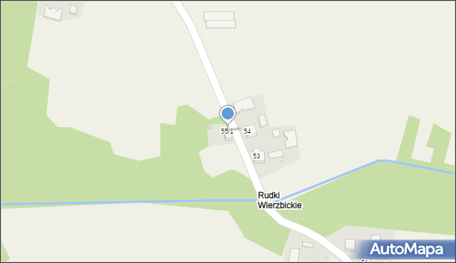 Podlesie, Podlesie, 55/1, mapa Podlesie