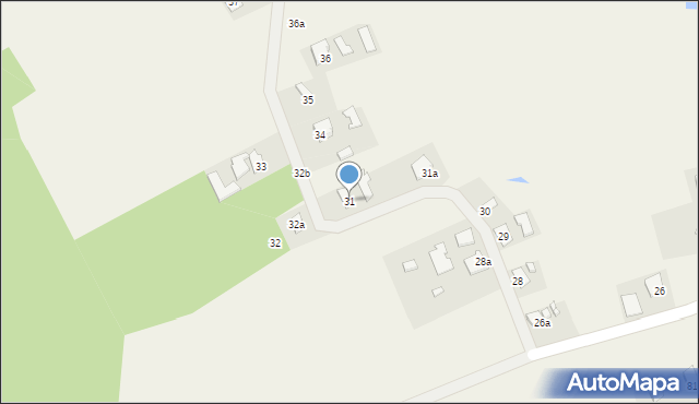 Podlesie, Podlesie, 31, mapa Podlesie