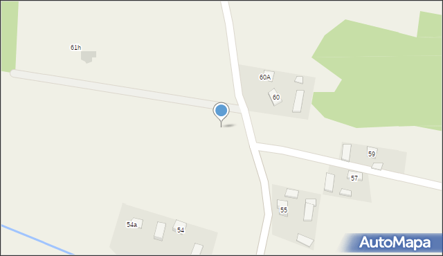 Podlesie, Podlesie, 54c, mapa Podlesie