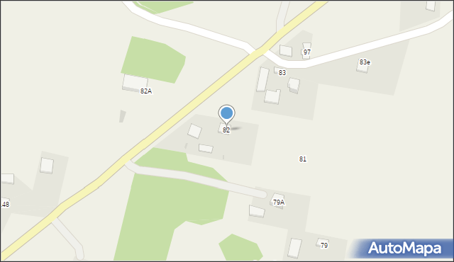 Podlesie, Podlesie, 82, mapa Podlesie