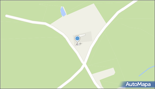 Podlesie, Podlesie, 61, mapa Podlesie