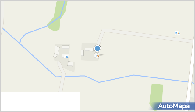 Podlesie, Podlesie, 99, mapa Podlesie