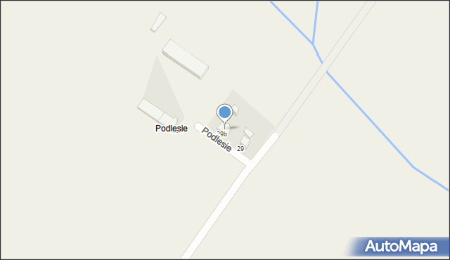 Podlesie, Podlesie, 1, mapa Podlesie