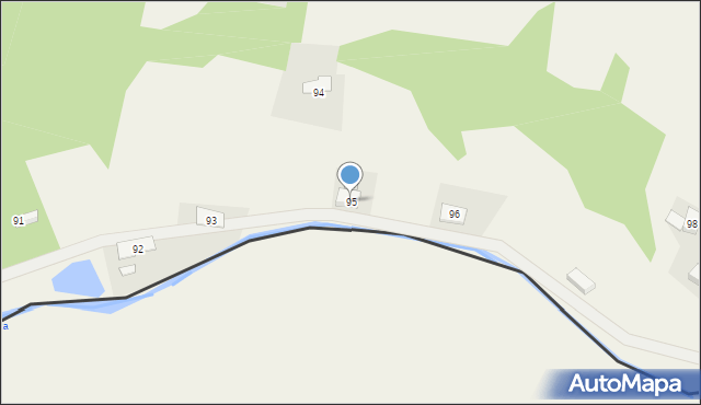 Podlesie, Podlesie, 95, mapa Podlesie