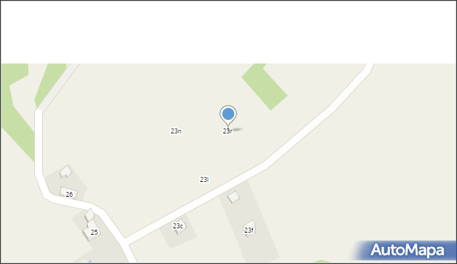 Podlesie, Podlesie, 23r, mapa Podlesie