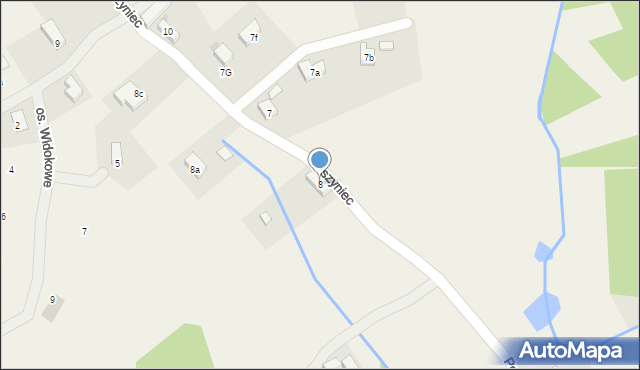 Podlesie, Podlesie, 8, mapa Podlesie
