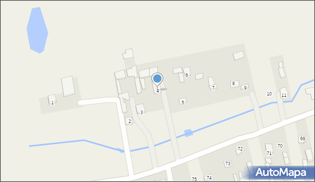 Podlesie Duże, Podlesie Duże, 4, mapa Podlesie Duże