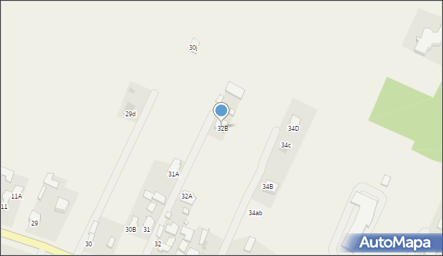 Podlesie Mleczkowskie, Podlesie Mleczkowskie, 32B, mapa Podlesie Mleczkowskie