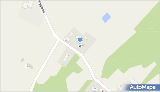 Podlesko, Podlesko, 16, mapa Podlesko