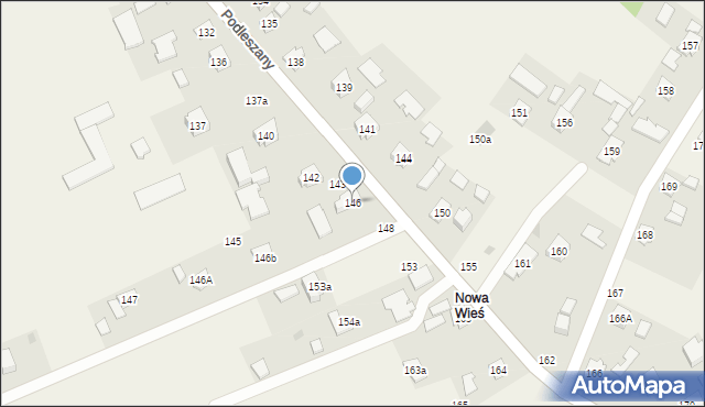 Podleszany, Podleszany, 146, mapa Podleszany