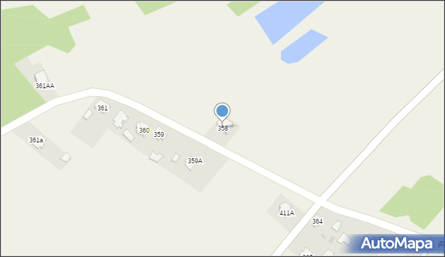 Podleszany, Podleszany, 358, mapa Podleszany