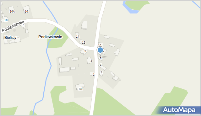 Podlewkowie, Podlewkowie, 6, mapa Podlewkowie