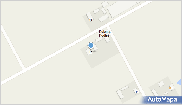 Podłęż, Podłęż, 85, mapa Podłęż