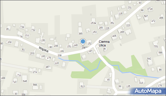 Podłęże, Podłęże, 106, mapa Podłęże