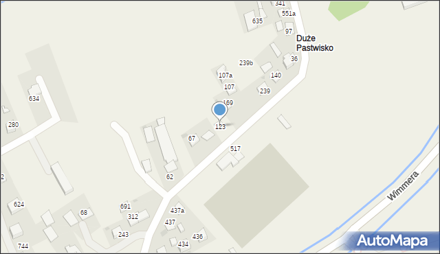 Podłęże, Podłęże, 123, mapa Podłęże