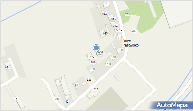 Podłęże, Podłęże, 239a, mapa Podłęże