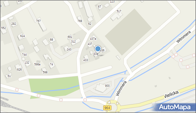 Podłęże, Podłęże, 435, mapa Podłęże