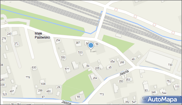 Podłęże, Podłęże, 807, mapa Podłęże