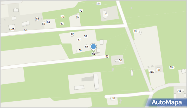 Podłęże, Podłęże, 54, mapa Podłęże