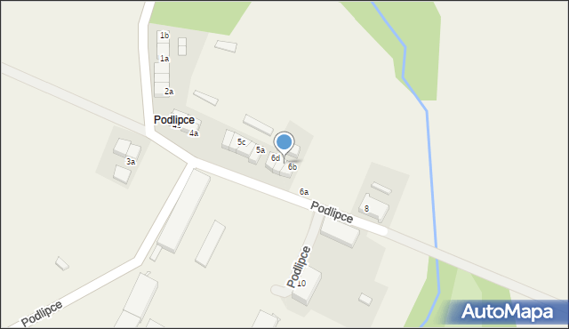 Podlipce, Podlipce, 6c, mapa Podlipce