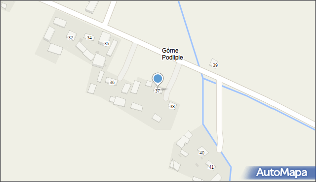 Podlipie, Podlipie, 37, mapa Podlipie