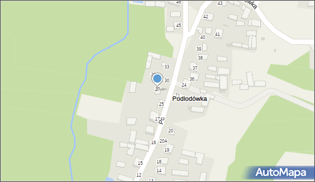 Podlodówka, Podlodówka, 28, mapa Podlodówka