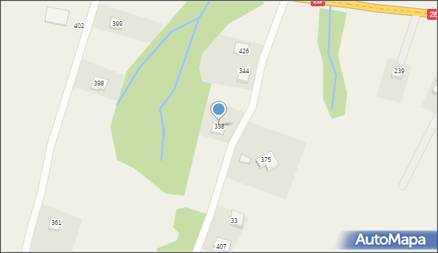 Podłopień, Podłopień, 338, mapa Podłopień