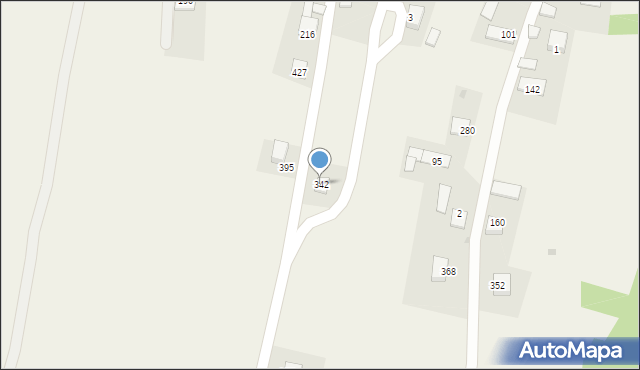 Podłopień, Podłopień, 342, mapa Podłopień