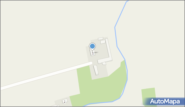 Podłużyce, Podłużyce, 1, mapa Podłużyce