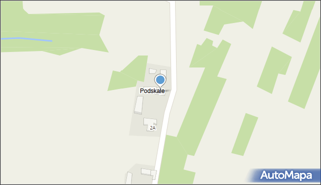 Podmąchocice, Podmąchocice, 1, mapa Podmąchocice