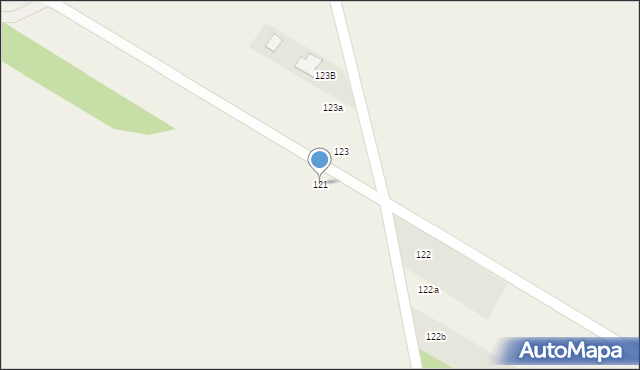 Podmaleniec, Podmaleniec, 121, mapa Podmaleniec
