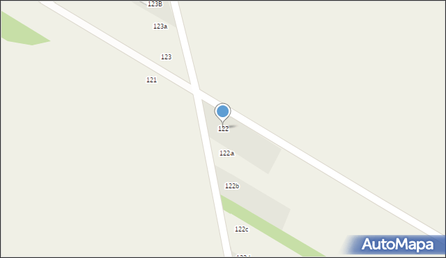 Podmaleniec, Podmaleniec, 122, mapa Podmaleniec