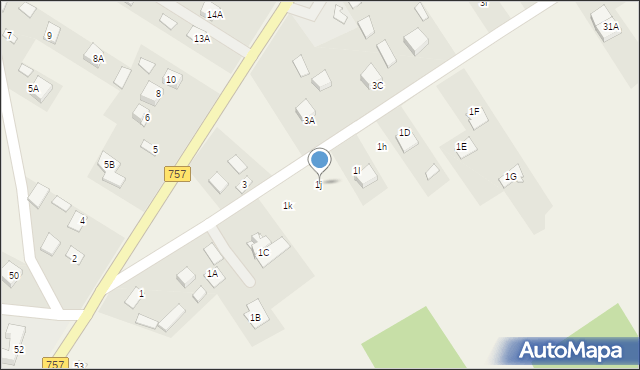 Podmaleniec, Podmaleniec, 1j, mapa Podmaleniec