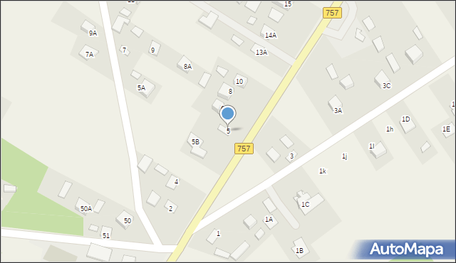 Podmaleniec, Podmaleniec, 5, mapa Podmaleniec