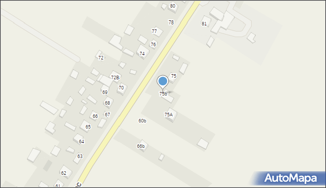 Podmaleniec, Podmaleniec, 75b, mapa Podmaleniec