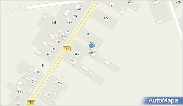 Podmaleniec, Podmaleniec, 85e, mapa Podmaleniec