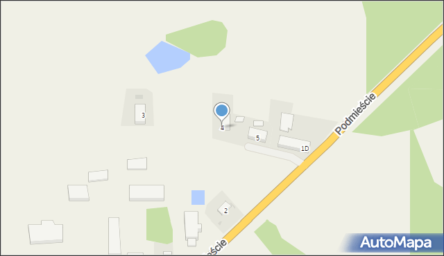 Podmieście, Podmieście, 4, mapa Podmieście