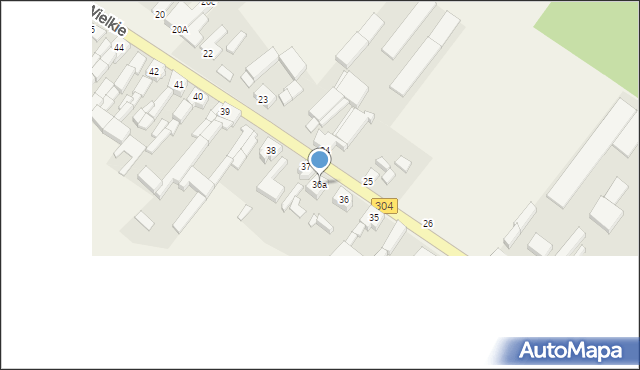 Podmokle Wielkie, Podmokle Wielkie, 37A, mapa Podmokle Wielkie