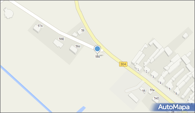 Podmokle Wielkie, Podmokle Wielkie, 56b, mapa Podmokle Wielkie