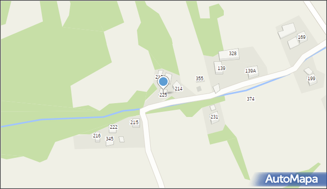 Podobin, Podobin, 225, mapa Podobin