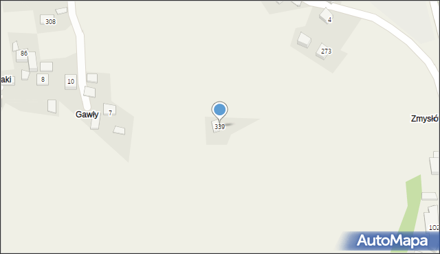 Podobin, Podobin, 339, mapa Podobin