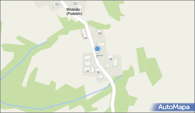 Podobin, Podobin, 37, mapa Podobin