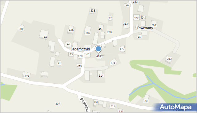Podobin, Podobin, 46A, mapa Podobin
