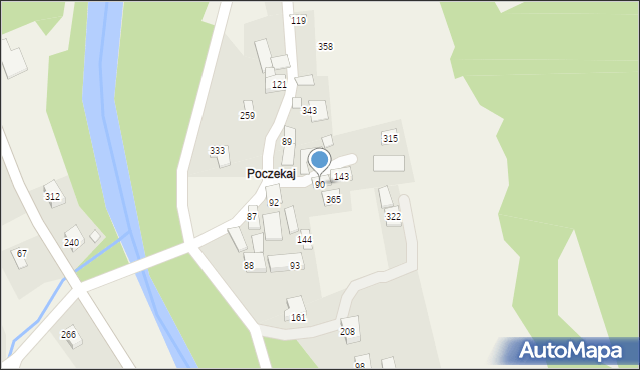 Podobin, Podobin, 90, mapa Podobin