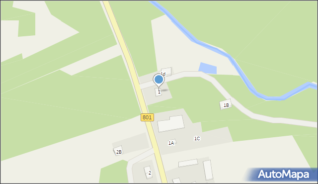 Podoblin, Podoblin, 1, mapa Podoblin