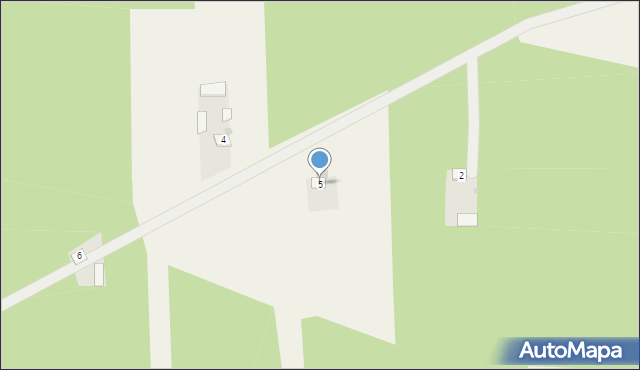 Podolany, Podolany, 5, mapa Podolany