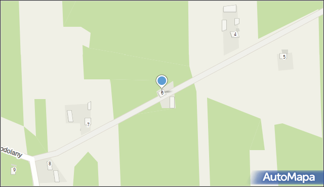 Podolany, Podolany, 6, mapa Podolany