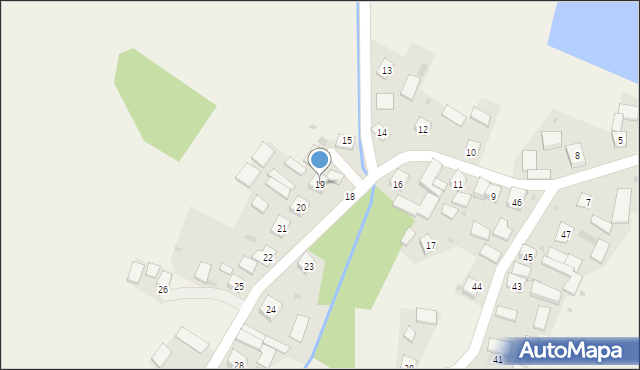 Podolany, Podolany, 19, mapa Podolany